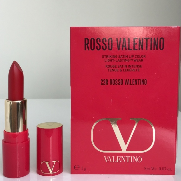 VALENTINO Rosso Valentino 22R deluxe mini lipstick (satin finish) - Picture 1 of 6